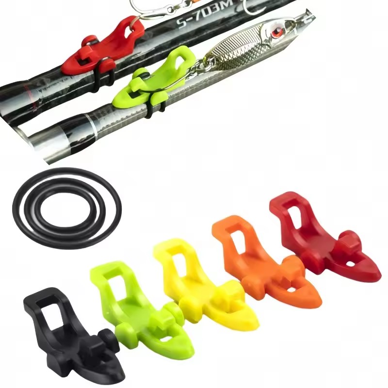 Fishing Hook Jig - 10/20/30 Stuks Hengel Pole Hook Keeper