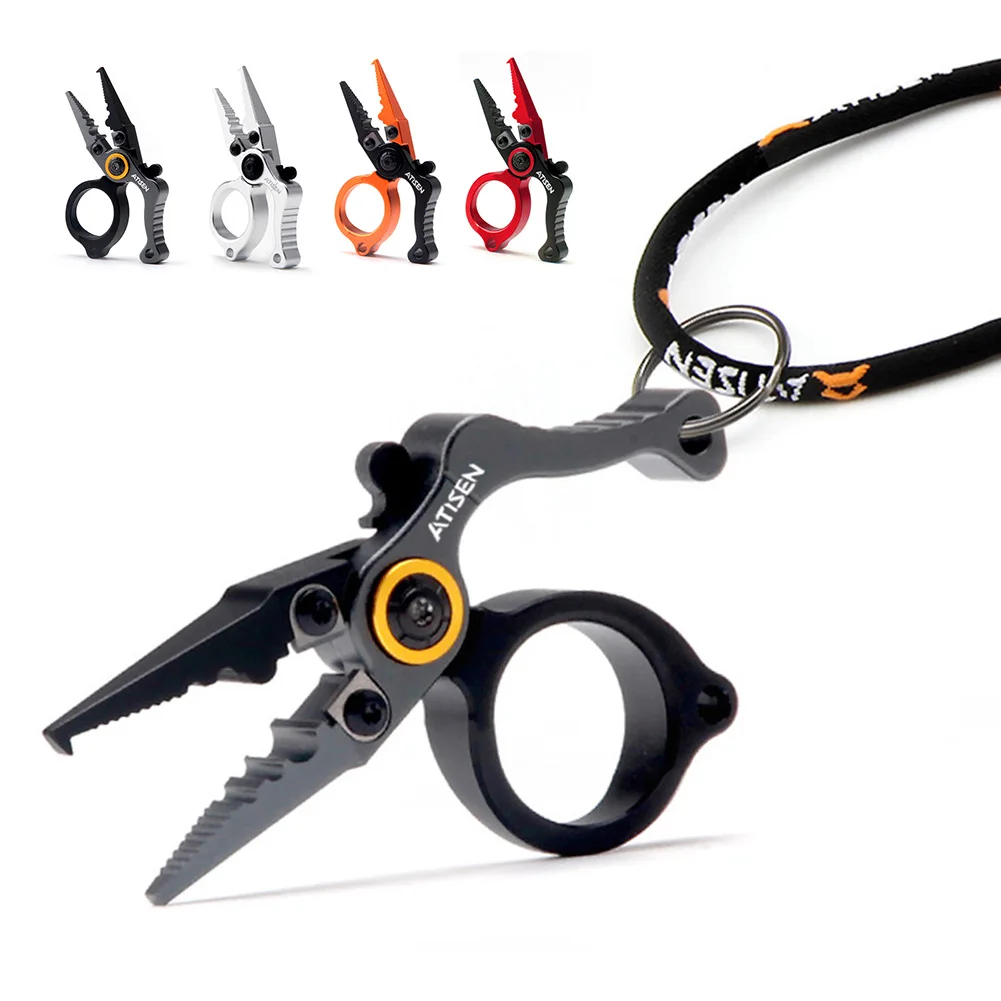 Fishing Hook Size - Vistang Mini-formaat Outdoor Visserijgereedschap Aluminiumlegering Lichaam