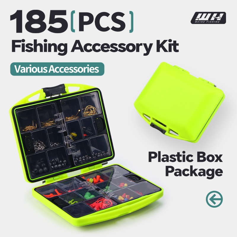 WEIHE 185-delige visaccessoire - Fishing Hook Box recensie en prijs