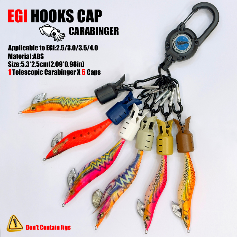 Inktvis Jig Haak Caps en Karab - Fishing Hook Jig recensie en prijs