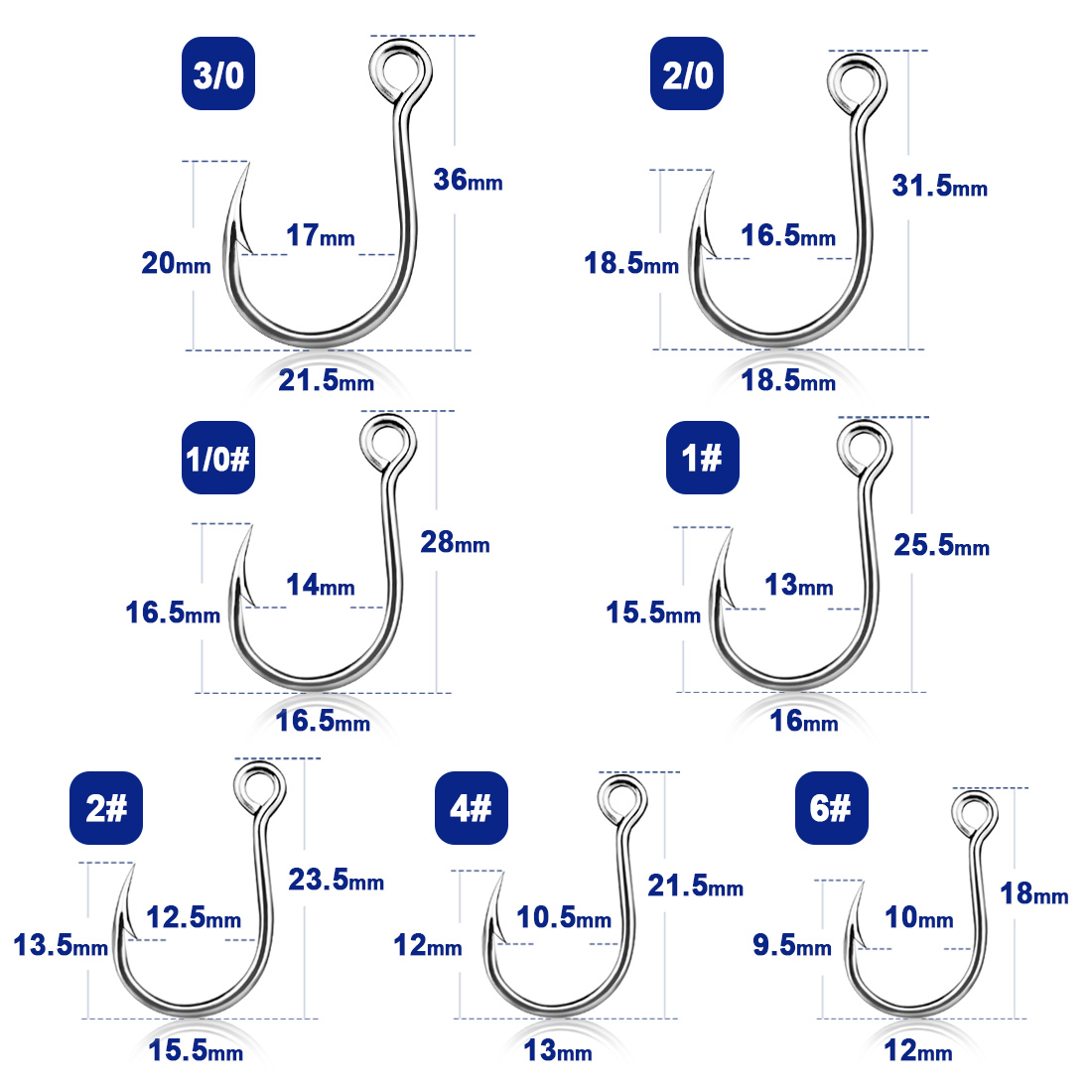 9KM Vishaken 25 Stuks Jig Haak - Fishing Hook Assortment recensie en prijs