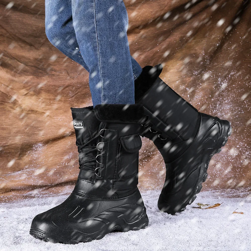 Heren Winter Snowboots Outdoor - Fishing Hook Size recensie en prijs