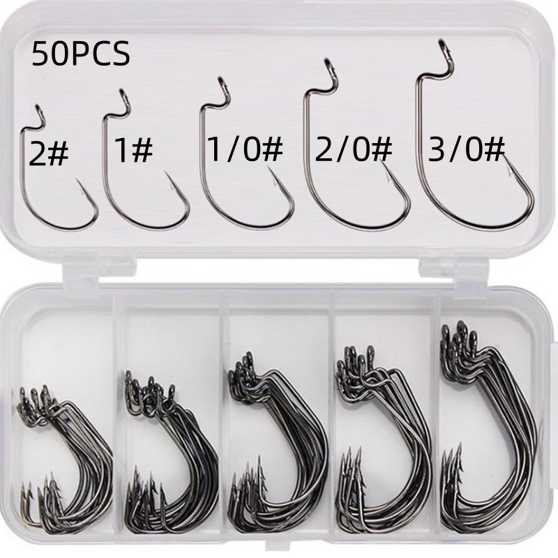 50 stuks/doos Hoogwaardig kool - Fishing Hook Box recensie en prijs