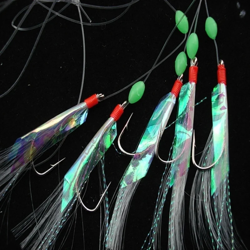 5 stks/set Multi-color Zachte  - Fishing Hook Assortment recensie en prijs