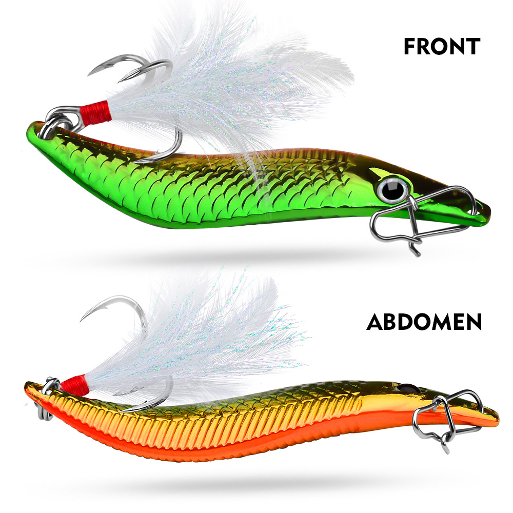 1Pcs Pailletten Imitatie Aas S - Fishing Hook Jig recensie en prijs