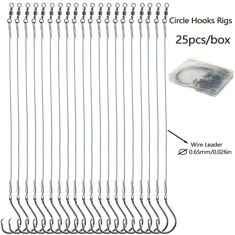 25 stuks zware cirkelhaken rig - Fishing Hook Assortment recensie en prijs